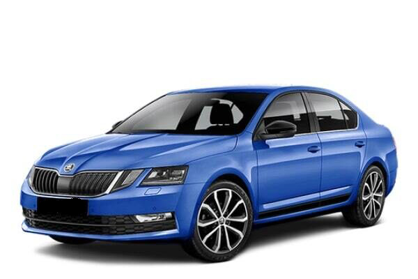 Взять на прокат Лифтбэк Skoda Octavia A7 Blue